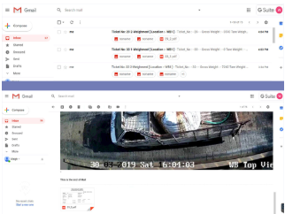 Weighbridge Software email intergration